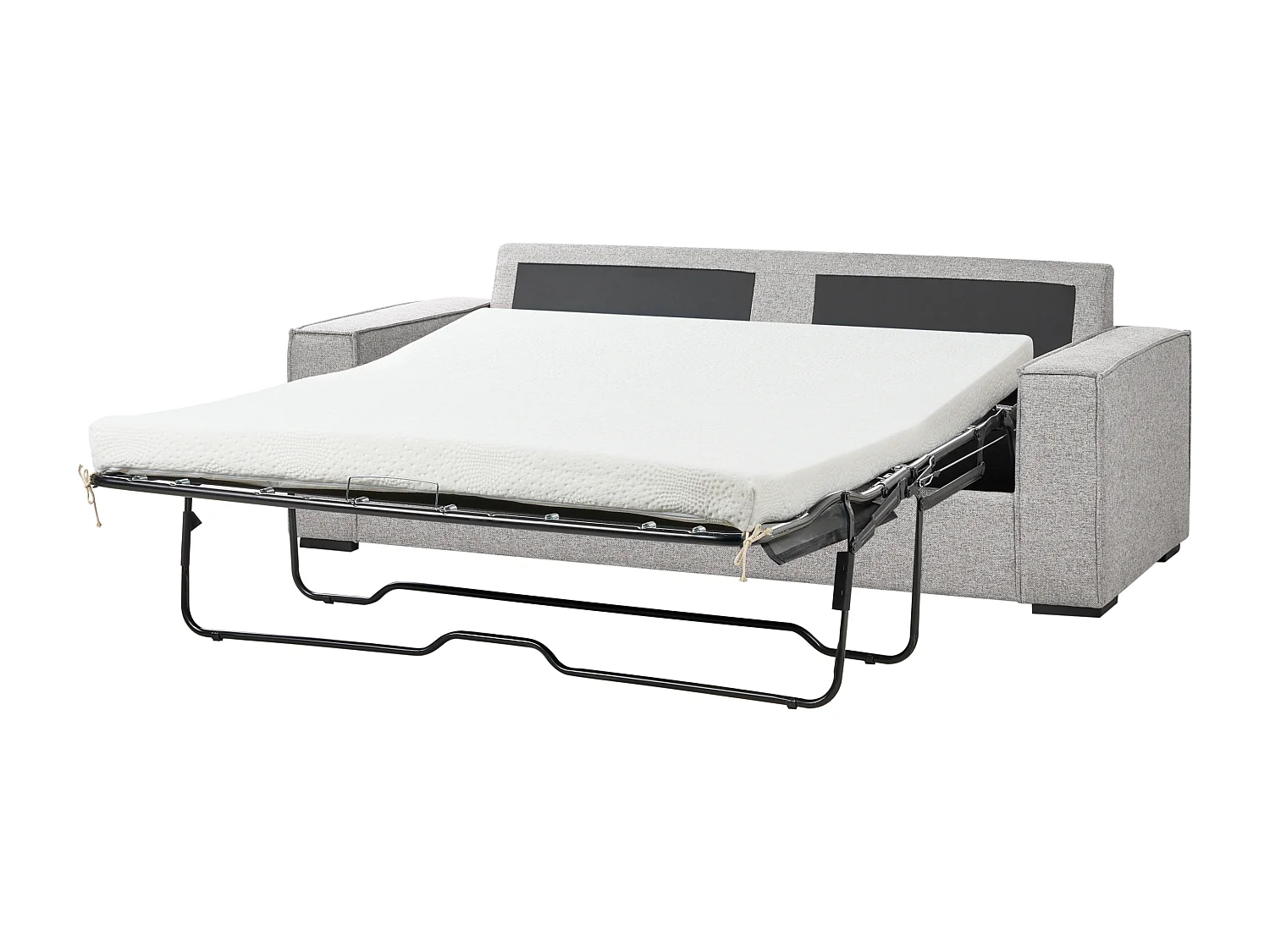 Sofa rozkładana VUOKATTI Jasnoszary dla 3 osób