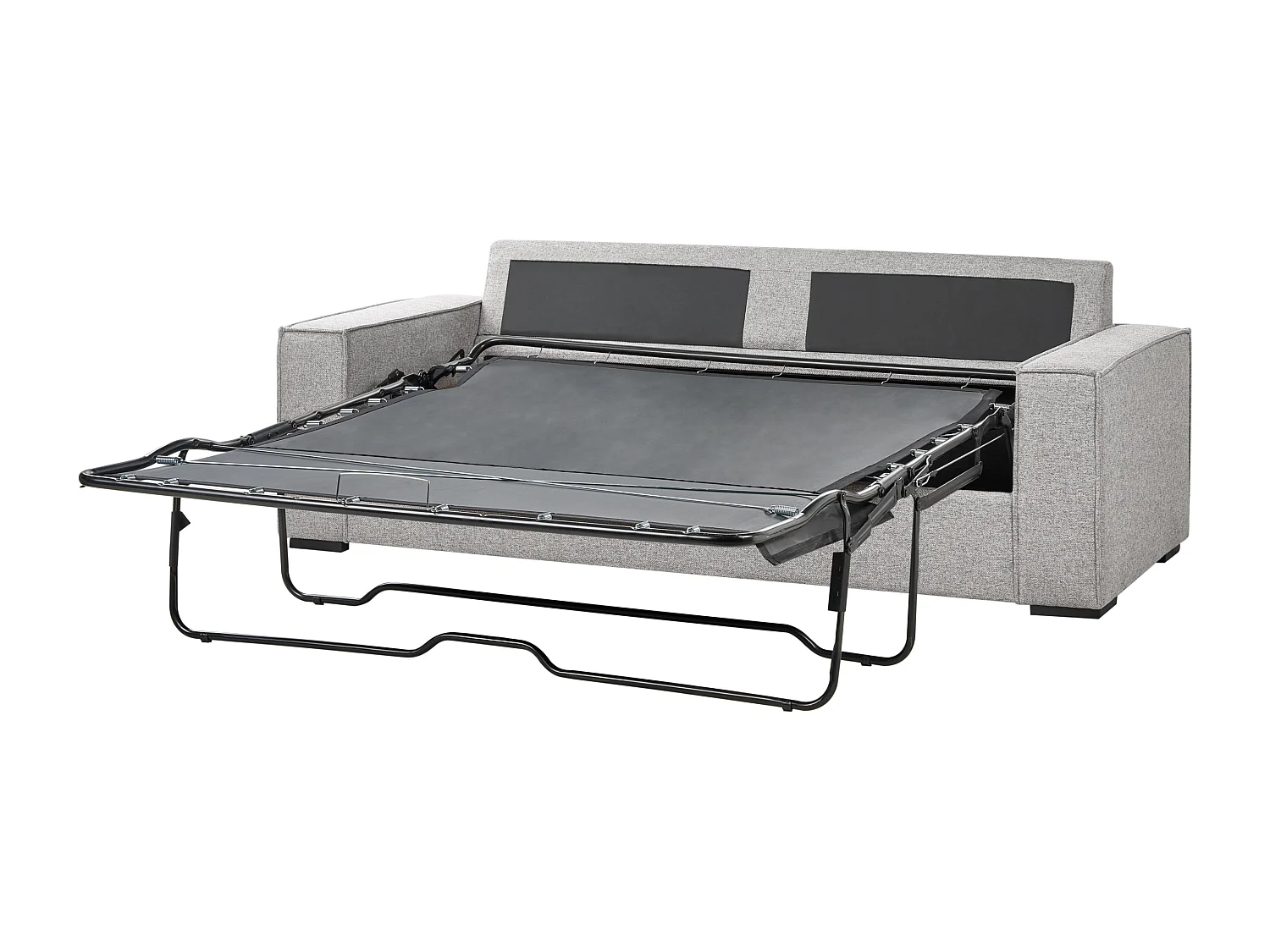 Sofa rozkładana VUOKATTI Jasnoszary dla 3 osób