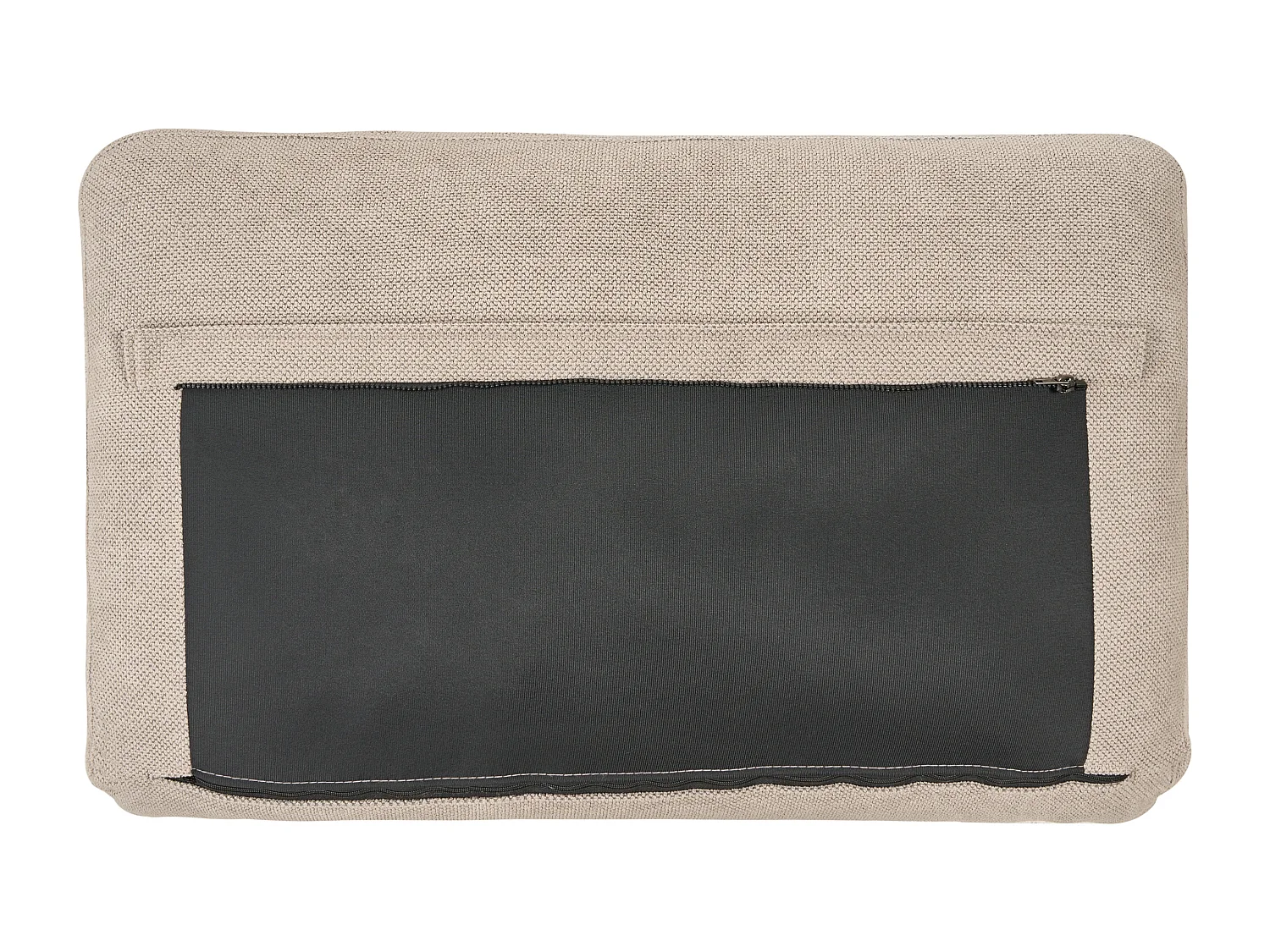 Slaapbank BENNAS Stof Taupe 3-zitter