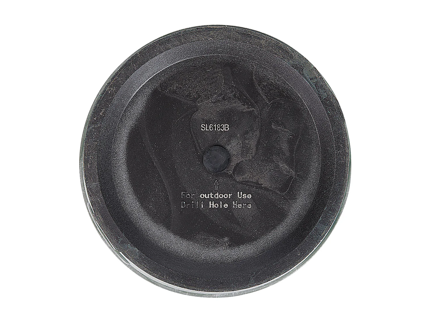 Bloempot VARI Steen 45 cm Grijs