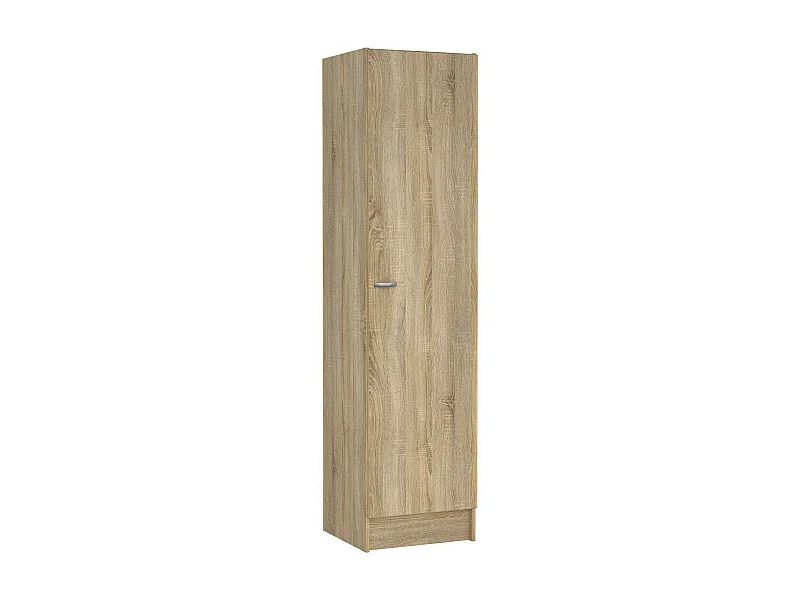 Grande Garde-robe Airone, Meubles de chambre, Penderie de plain-pied, Placard à vêtements, 49x47 h200 cm, Chêne