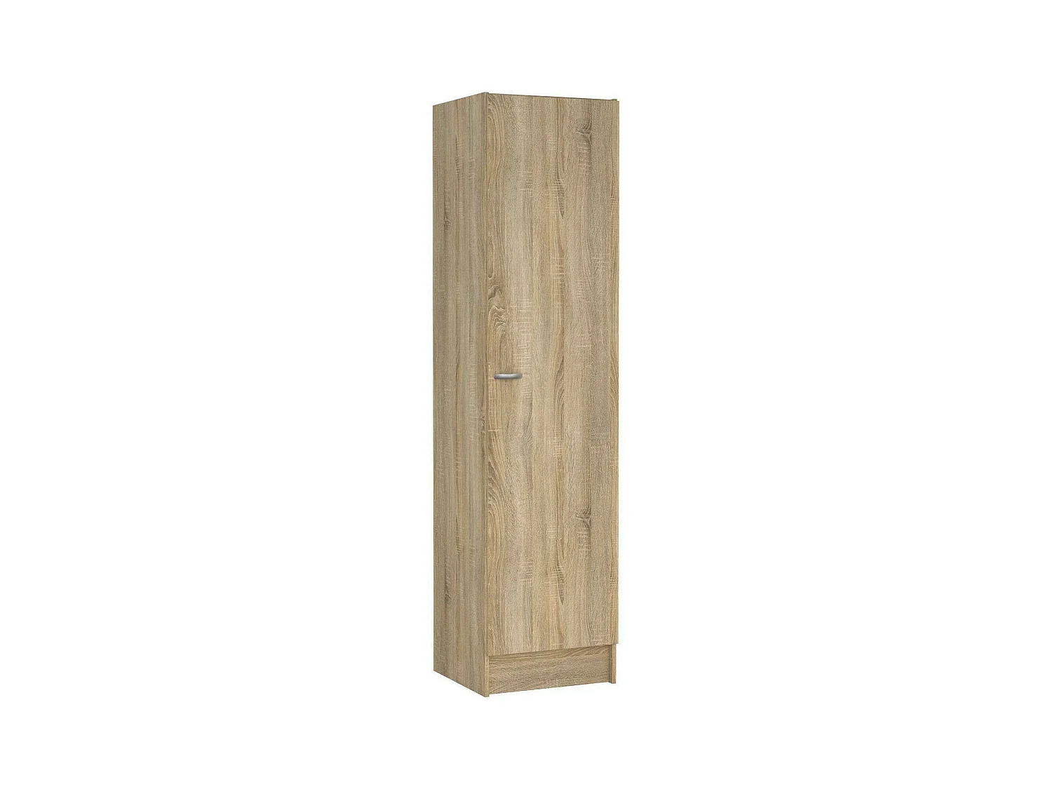 Grande Garde-robe Airone, Meubles de chambre, Penderie de plain-pied, Placard à vêtements, 49x47 h200 cm, Chêne
