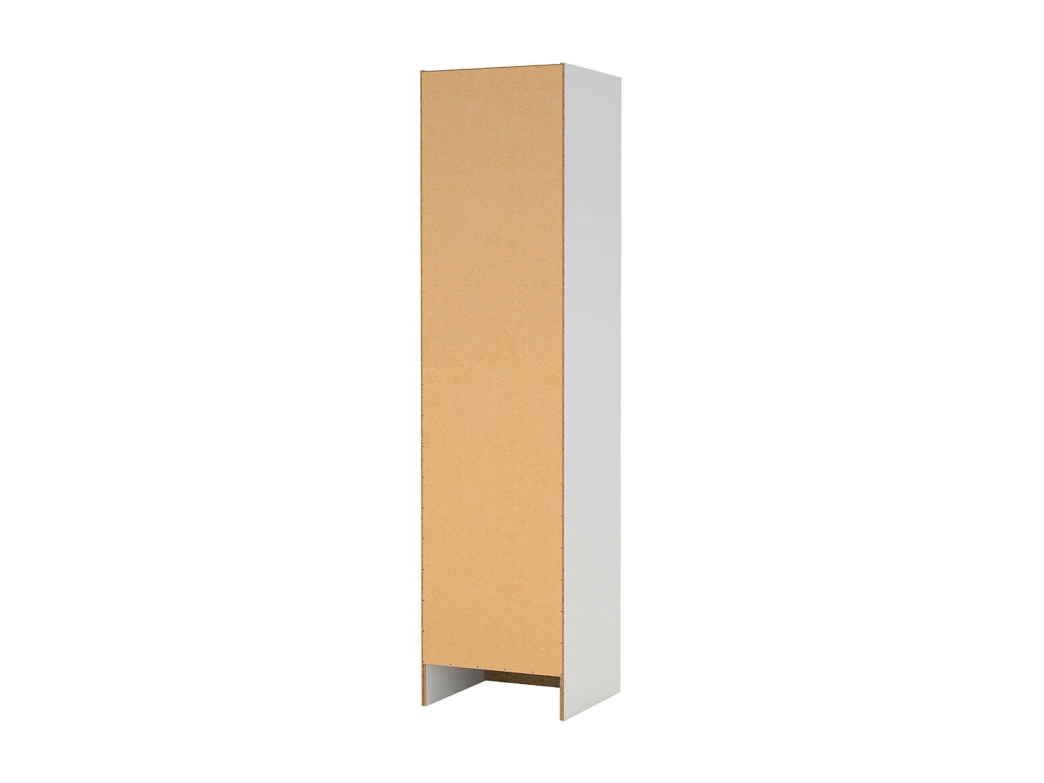 GroÃŸer Kleiderschrank Airone, Schlafzimmermöbel, Schrank, Garderobe, 49x47 h200 cm, WeiÃŸ
