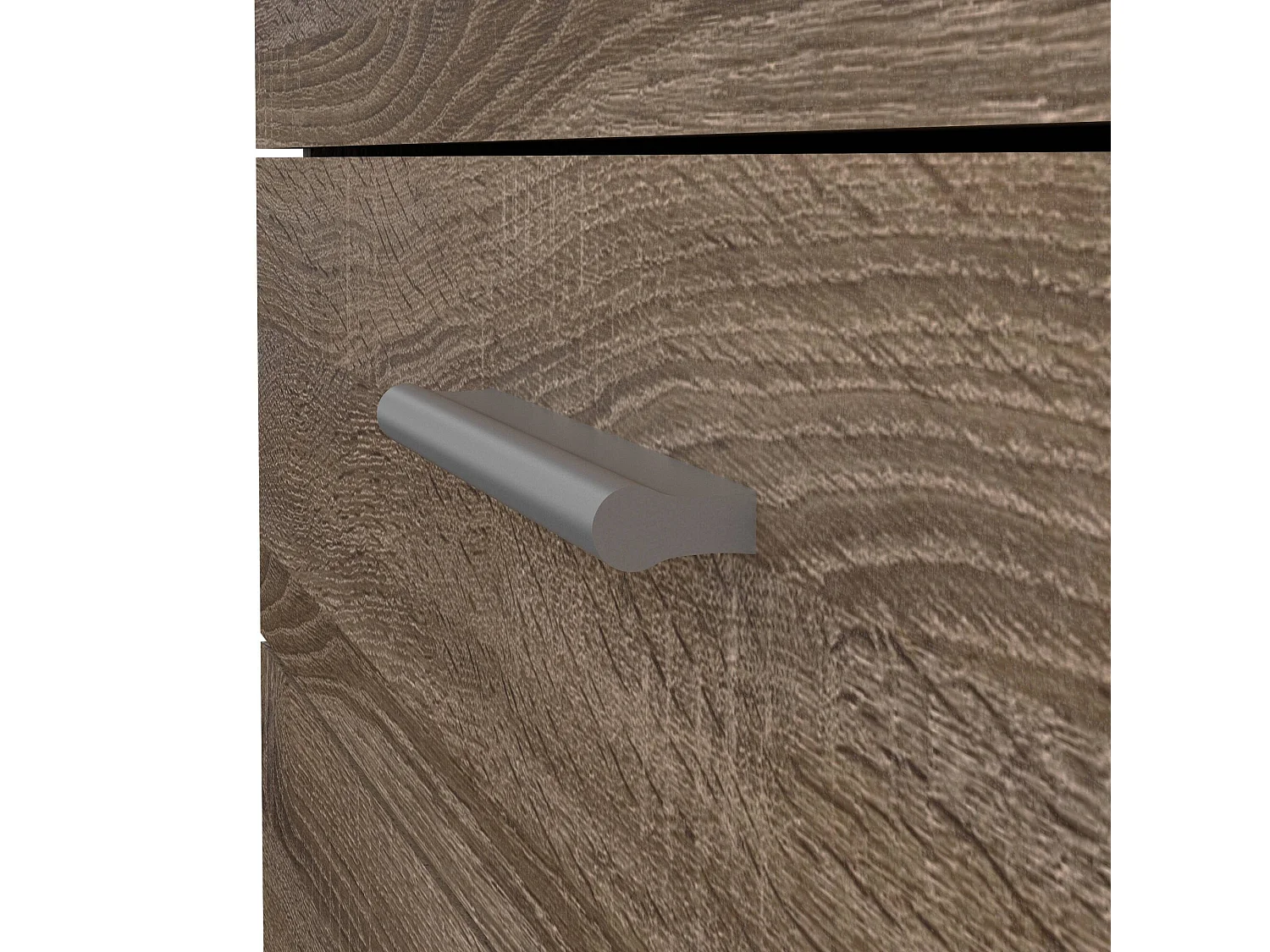 Arwen ladekast, Multifunctionele ladekast, Slaapkamer ladekast, Kast met lades, 70x40 h76 cm, Eiken