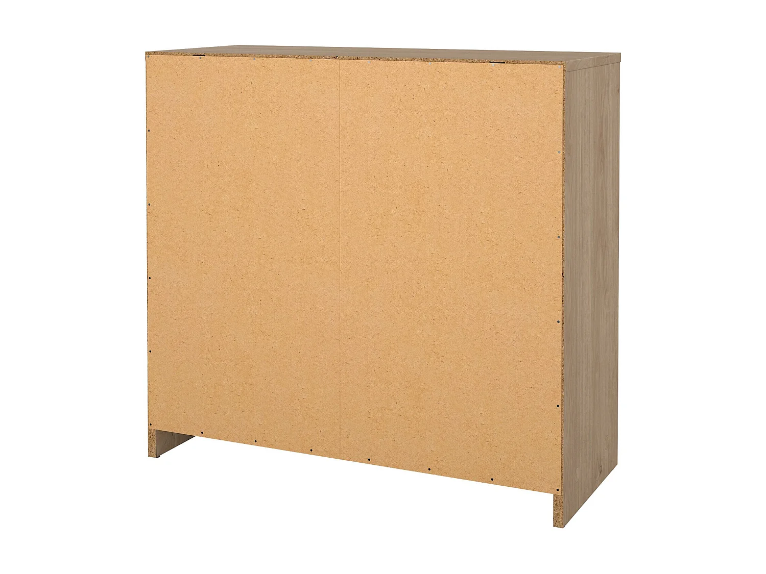 Commode Alert, Commode polyvalente, Commode de chambre, Meuble avec tiroirs, 72x30 h68 cm, Chêne clair