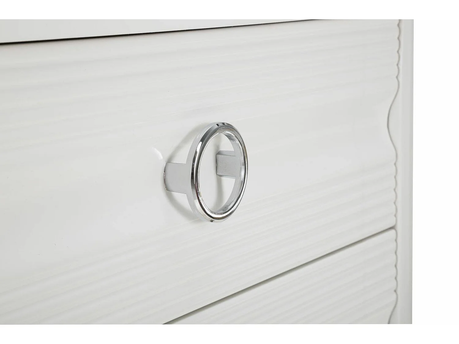 Cajonera Tribeca, Cómoda multiusos, Cómoda de dormitorio, Gabinete con cajones, 81x40 h84 cm, Blanco