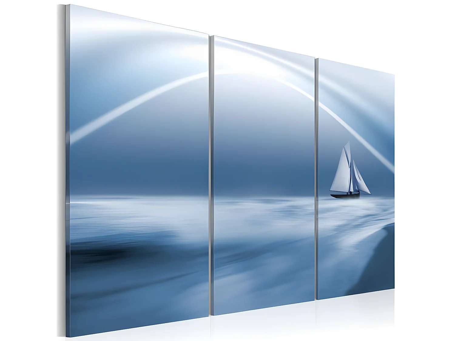 Tableau Voiler dans les nuages 90x60 cm