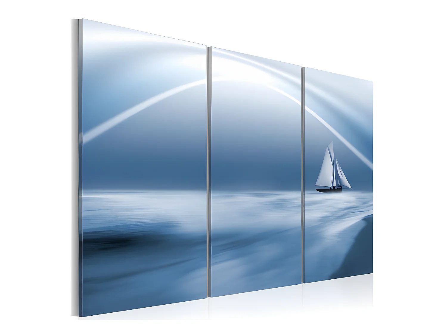 Tableau Voiler dans les nuages 90x60 cm