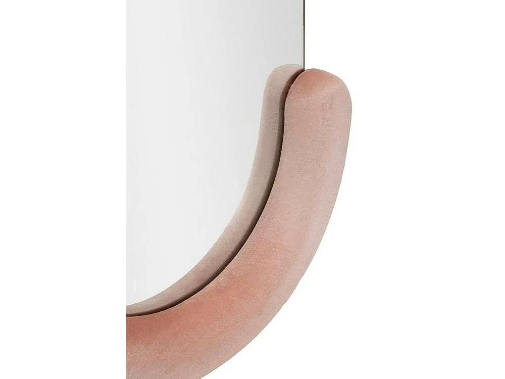 Shot Mirror, Spiegel, Wandmeubelartikel, Decoratie met spiegel, 60x7 h160 cm, Roze