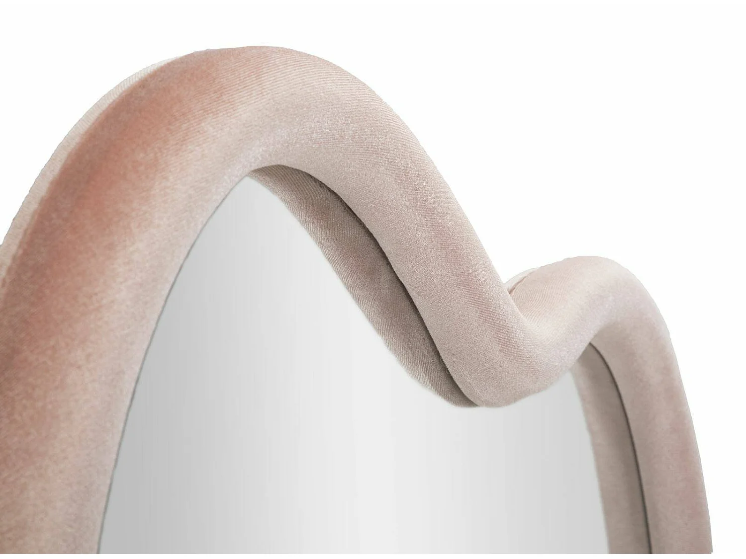 Miroir Depero, Verre miroité, Objet d'ameublement mural, Décoration avec miroir, 90x4 h60 cm, Rose