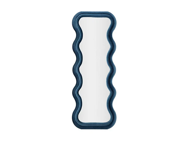 Espelho Allen, Espelho, Artigo de decoração de parede, Decoração com espelho, 60x6 h160 cm, Azul