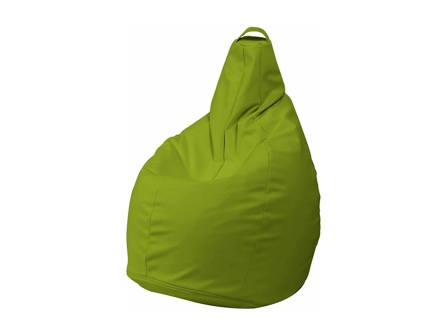 Pufe Aunter, Poltrona multiusos, Pufe, Pufe apoio para os pés, Fabricado em Itália, 90x90 h120 cm, Amarelo