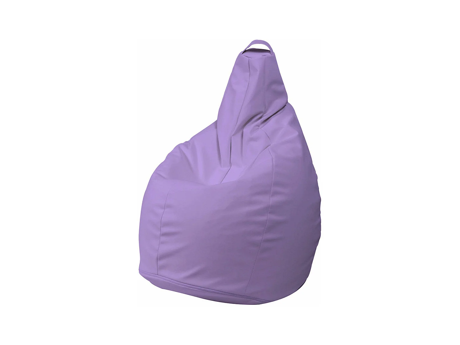 Pufe Aunter, Poltrona multiusos, Pufe, Pufe apoio para os pés, Fabricado em Itália, 90x90 h120 cm, Lilás