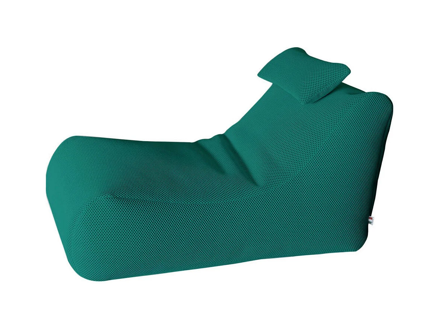 Pouf ÐœÑ–hck, Mehrzwecksessel, Sitzsack, Hockerhocker, Made in Italy, 70x120 h65 cm, Grün