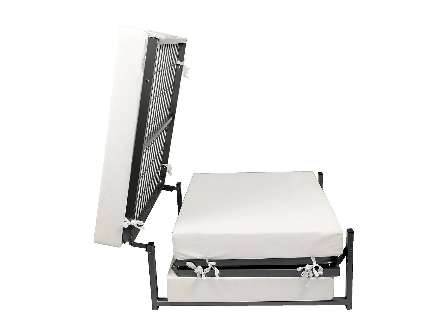 Arno poef, Multifunctionele fauteuil, Zitzak, Voetenbank poef, Made in Italy, 78x78 h45 cm, Beige