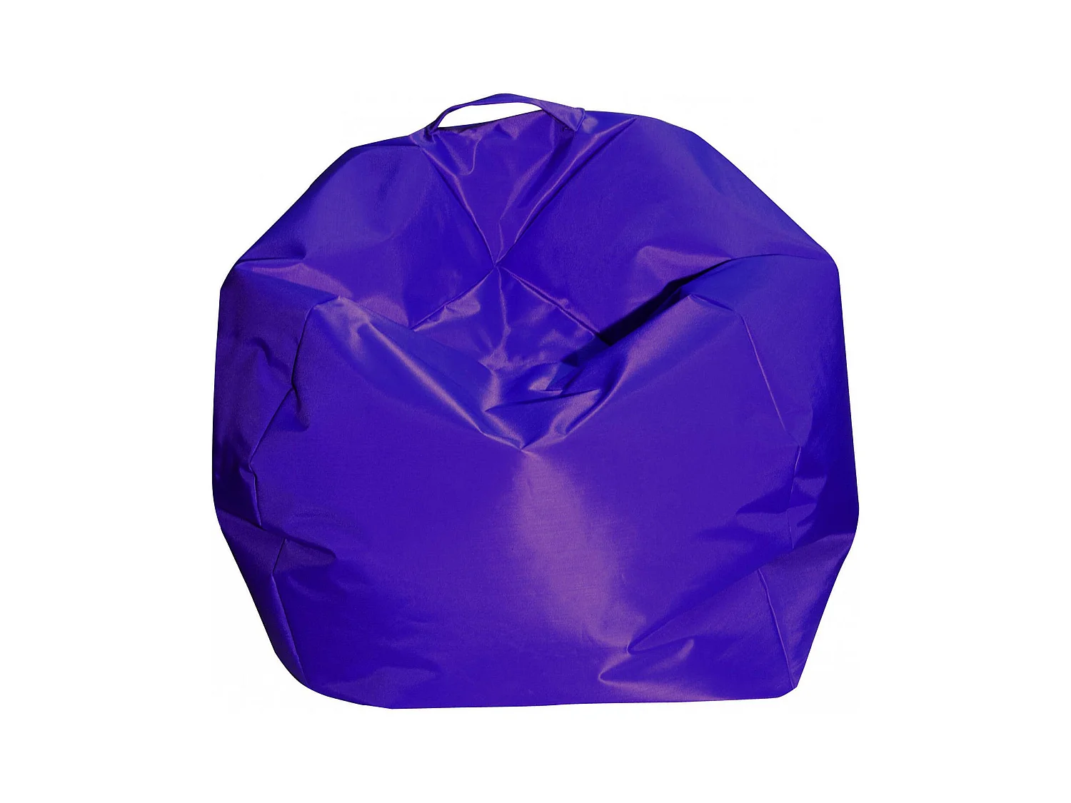 Pouf Ascia, Fauteuil polyvalent, Chaise sac, Pouf repose-pieds, Made in Italy, 65x65 h50 cm, Violet