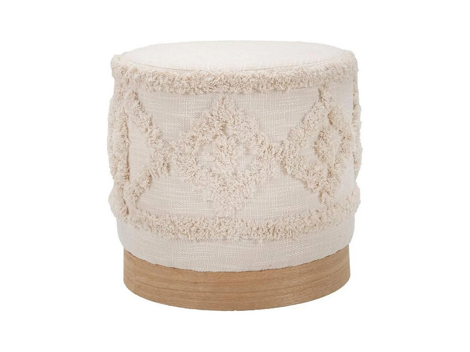 Pouf Khaled, Fauteuil polyvalent, Chaise sac, Pouf repose-pieds, 40x40 h40 cm, Blanc