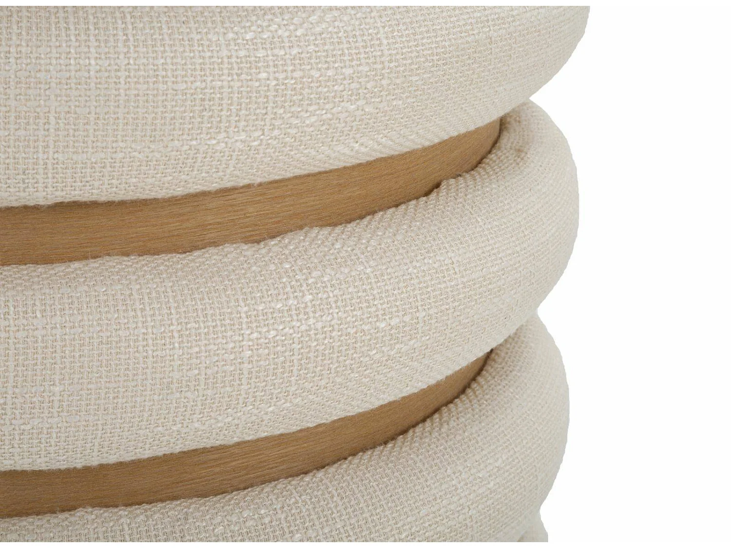 Pouf Banskil, Fauteuil polyvalent, Chaise sac, Pouf repose-pieds, 40x40 h42 cm, Blanc