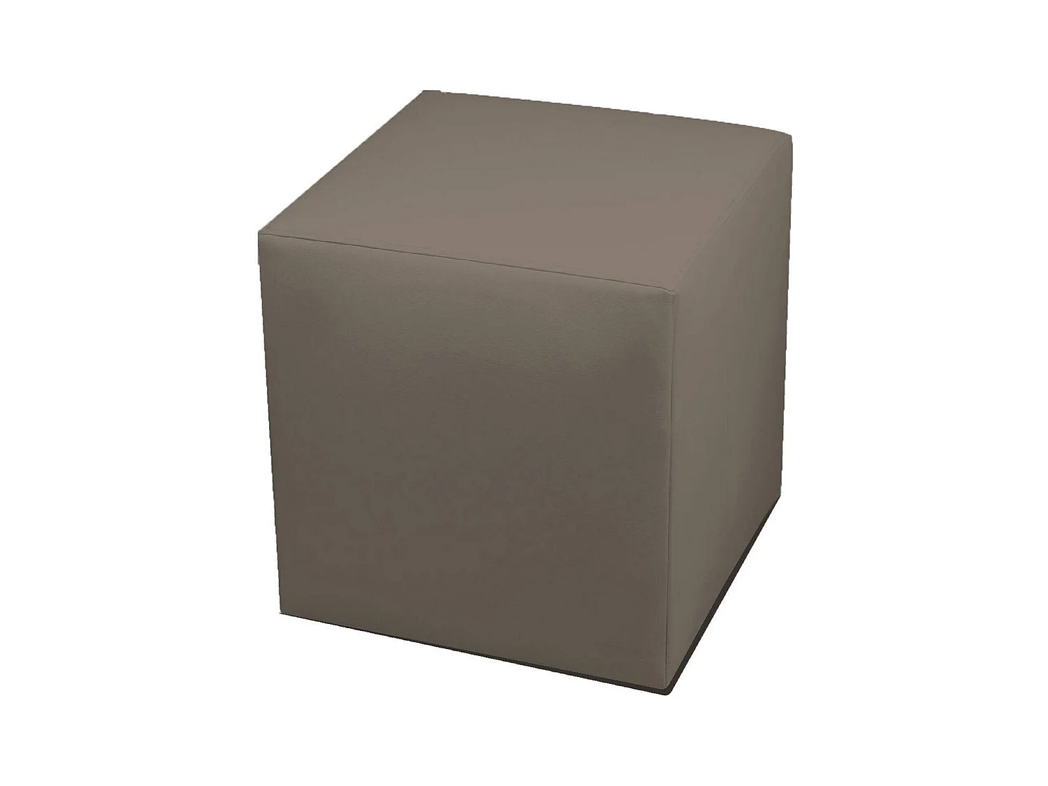 Pouf Accumoli, Mehrzwecksessel, Sitzsack, Hockerhocker, Made in Italy, 40x40 h42 cm, Taube