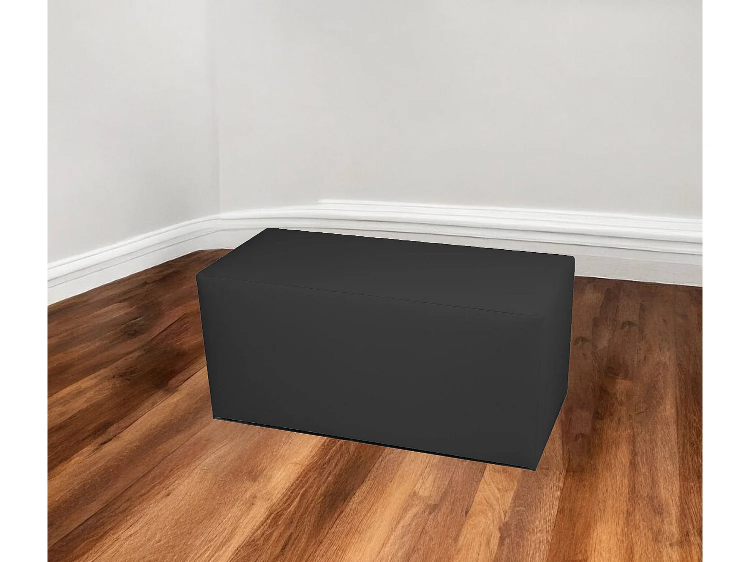 Pufe BucureÈ™ti, Poltrona multiusos, Pufe, Pufe apoio para os pés, Fabricado em Itália, 40x90 h42 cm, Cinza escuro