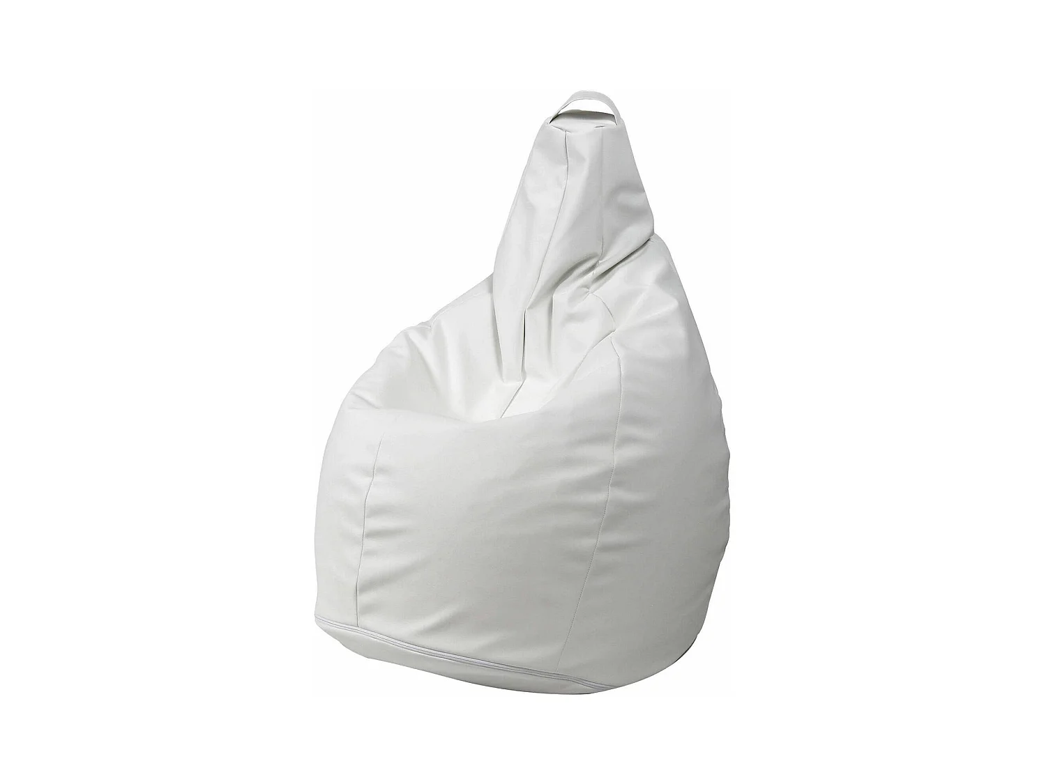 Talamo Italia - Pouf Agordo, 90x90 h120 cm, Bianco