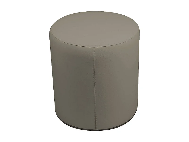 Pouf Lisboa, Fauteuil polyvalent, Chaise sac, Pouf repose-pieds, Made in Italy, 40x40 h42 cm, Tourterelle