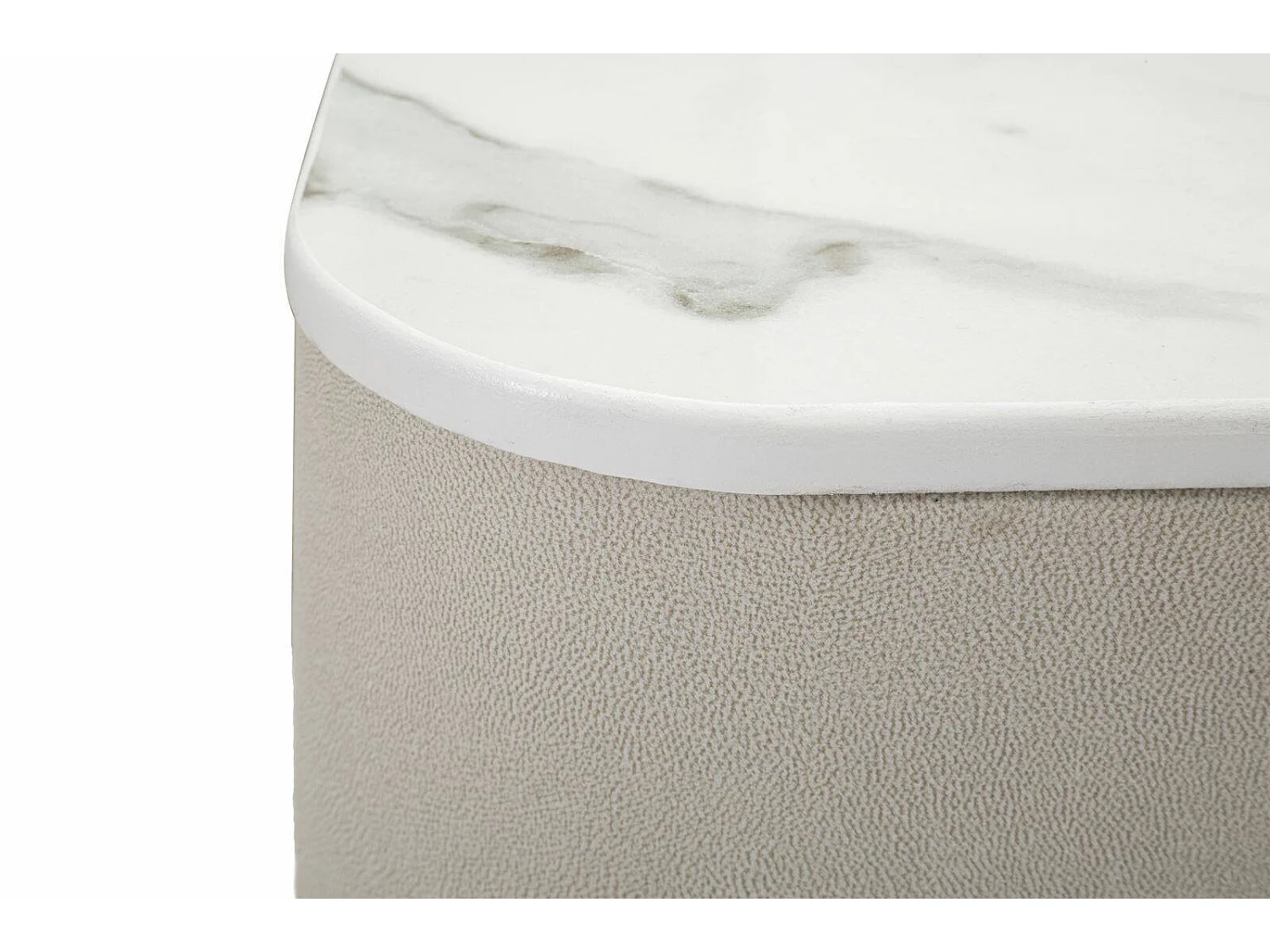 Apoteosi Bureau, Multifunctioneel bureau, PC-houder kantoortafel, Werkblad, 120x40 h75 cm, Crème en Goud