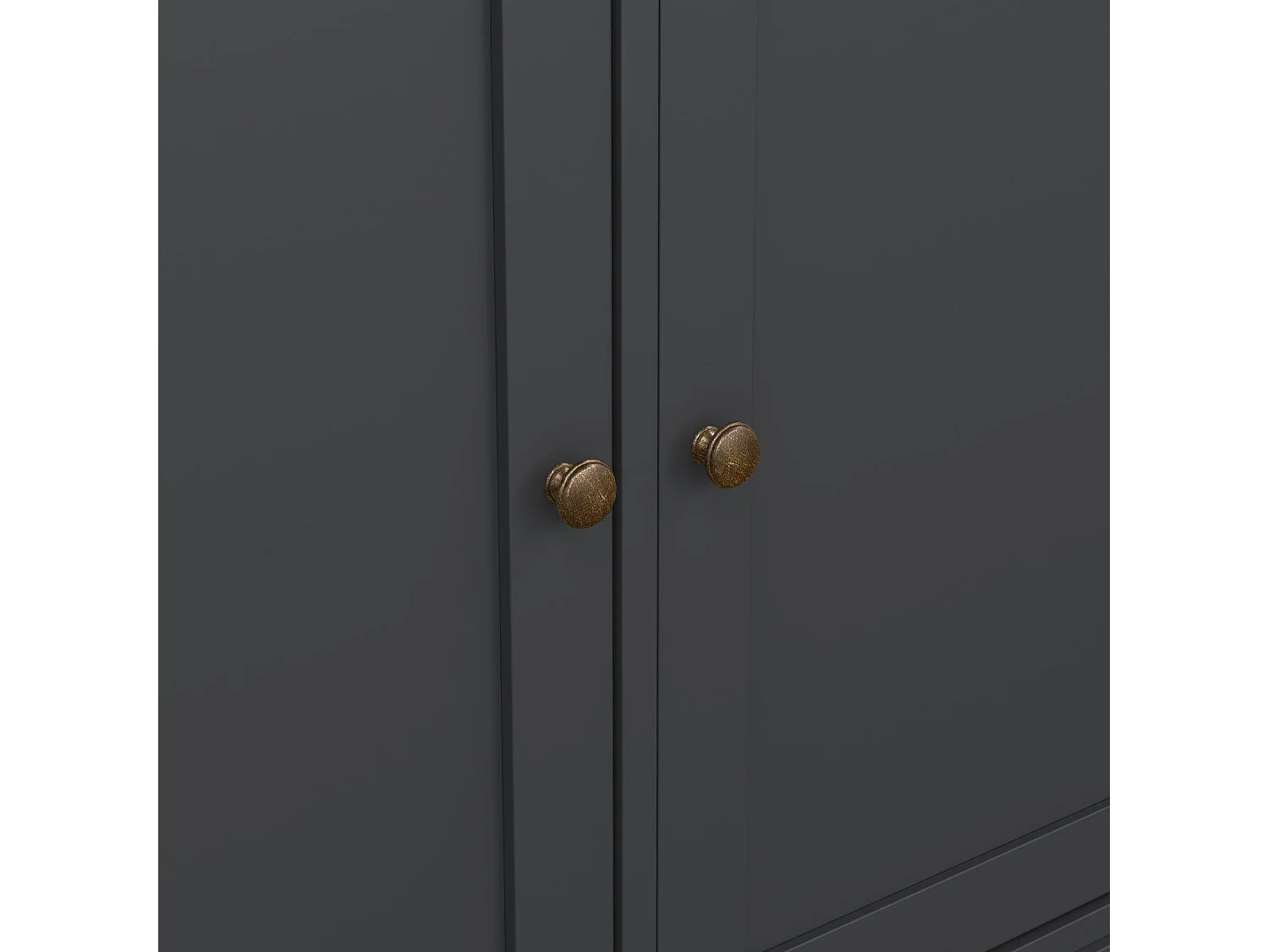 Asola dressoir, Woonkamerbuffet, Woonkamerdressoir, Keukenkast, 144x46 h92 cm, Grijs