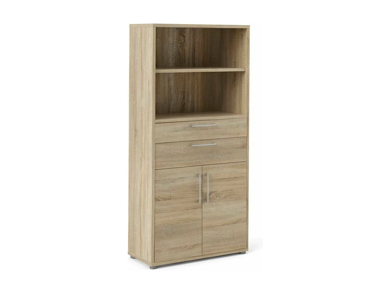 Dmora - Credenza Albidona, 89x40 h186 cm, Quercia