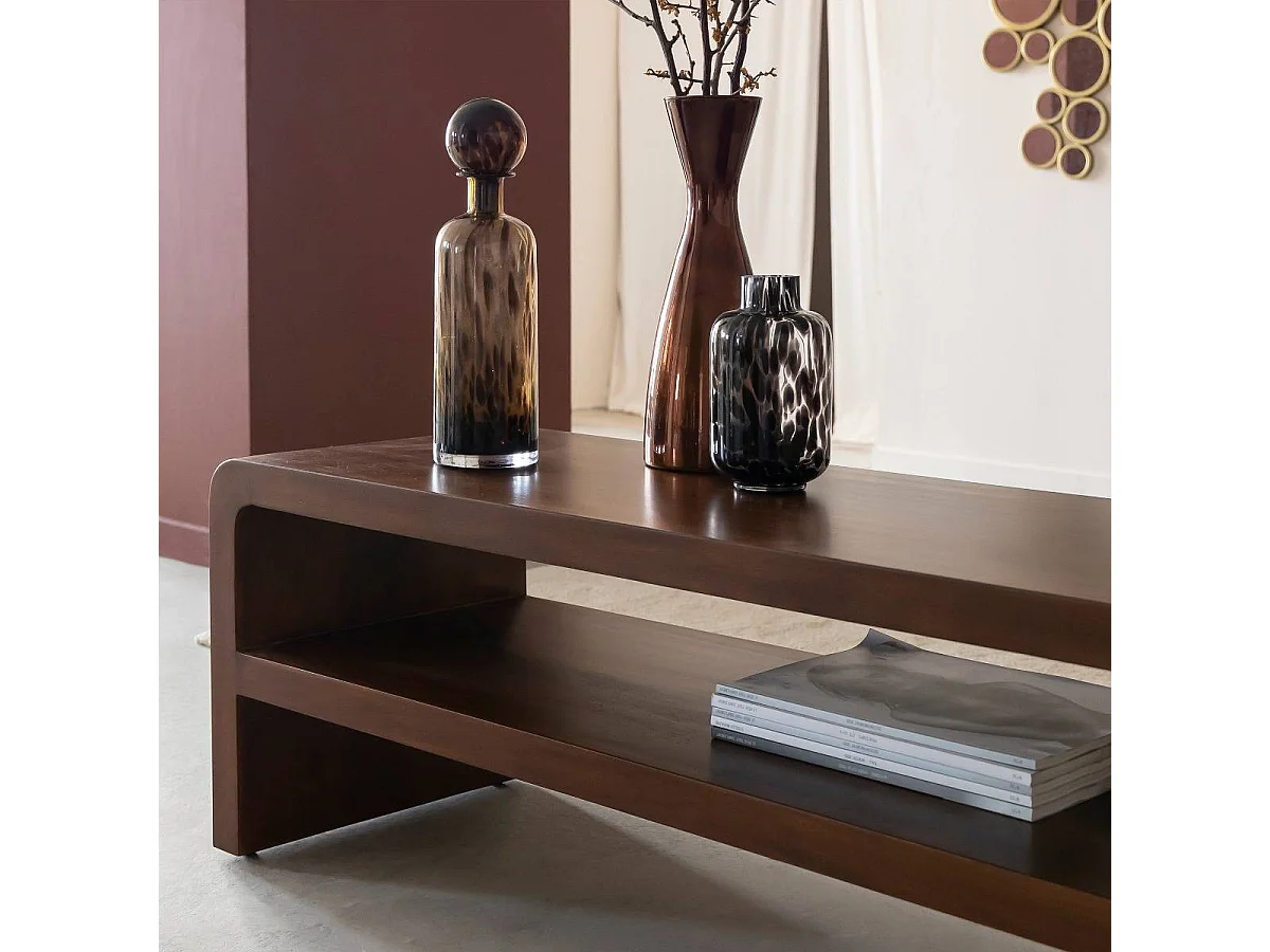 Meuble TV en bois de manguier Lior