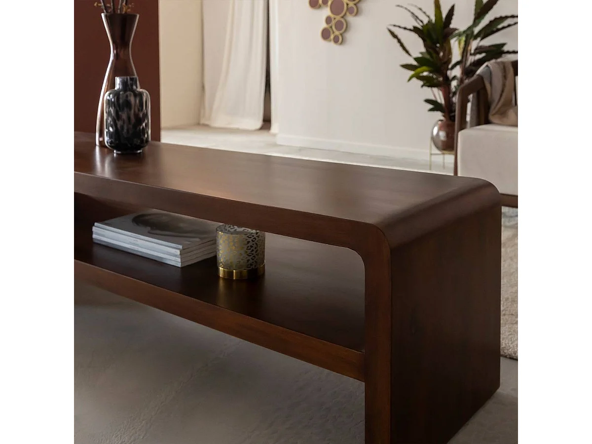 Meuble TV en bois de manguier Lior