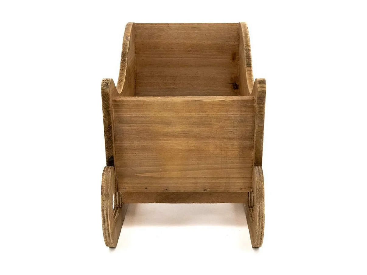 Luge traineau en pin Noel