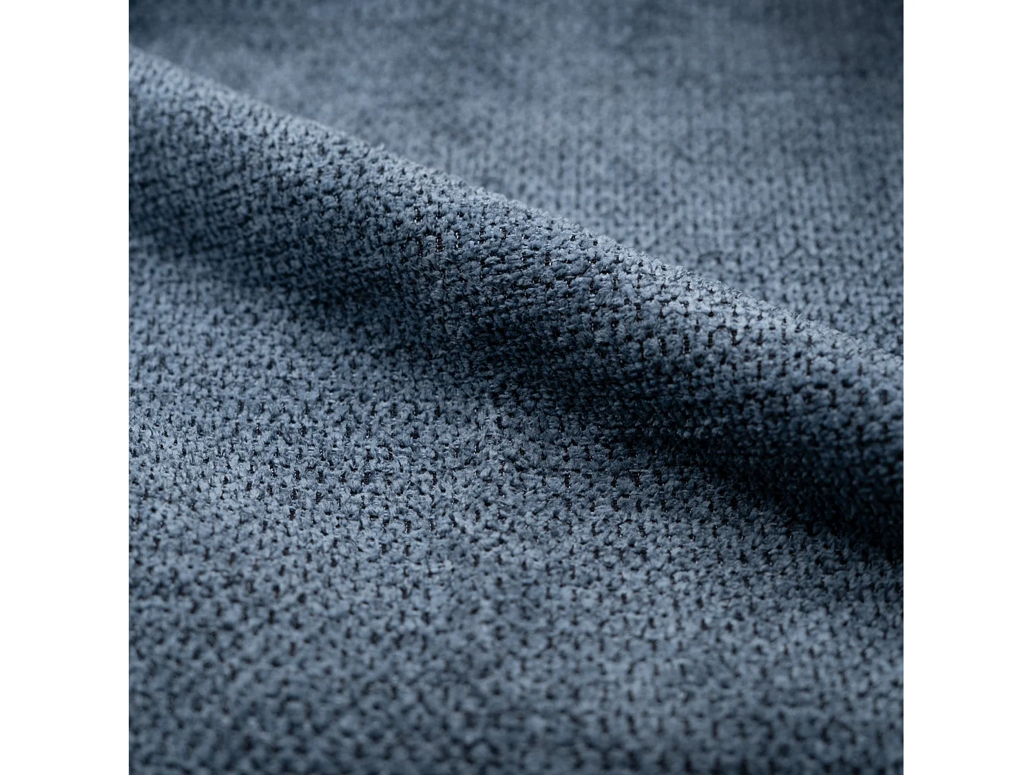 Fauteuil en tissu bleu - Simba