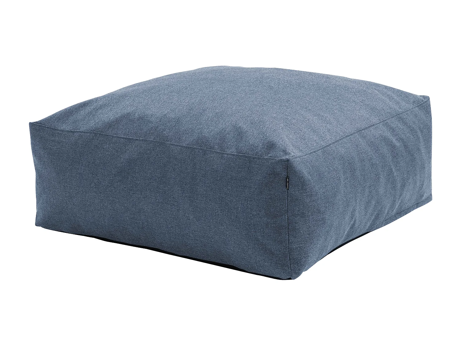 Pouf de jardin pour canapé modulable bleu pacific - Mixi