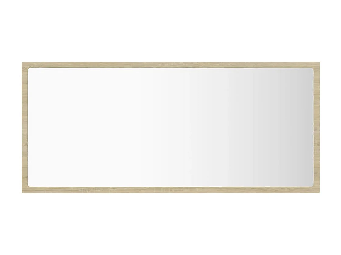 Espelho LED para banheiro 90 x 8,5 x 37 cm carvalho acrílico 02_0006964