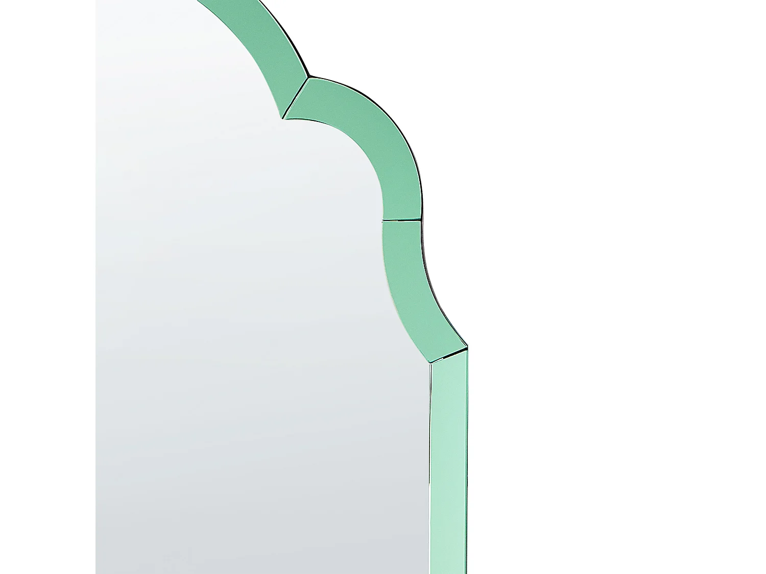 Wandspiegel NORVILLE 60 cm 89 cm Groen