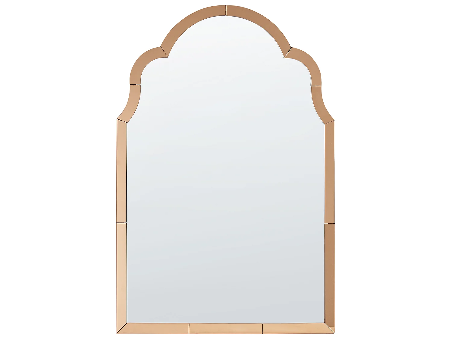Wandspiegel NORVILLE 60 cm 89 cm Koper