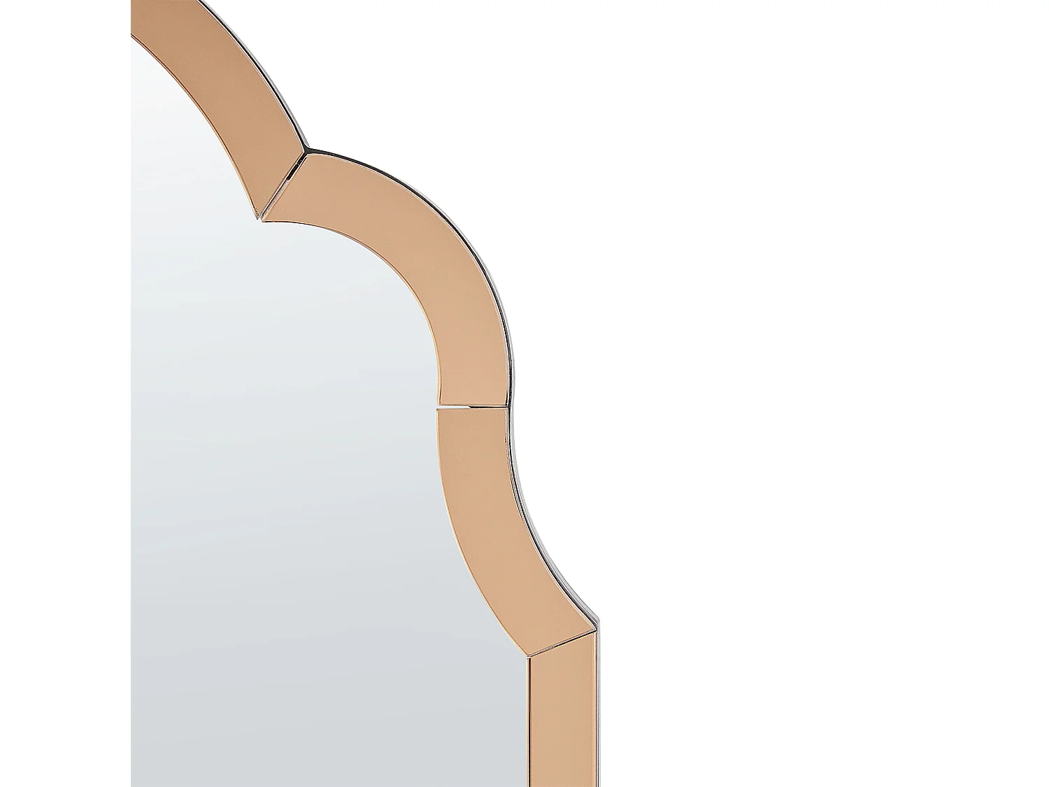 Wandspiegel NORVILLE 60 cm 89 cm Koper