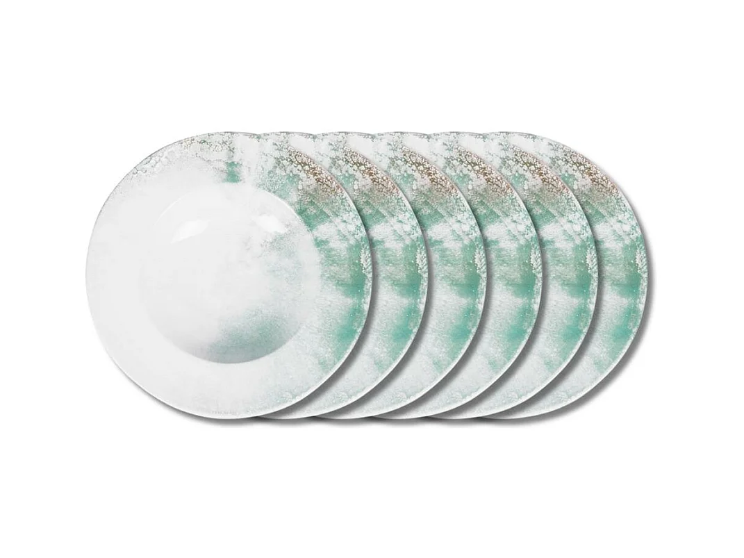 Assiette à pâtes Islande 27 cm (lot de 6)