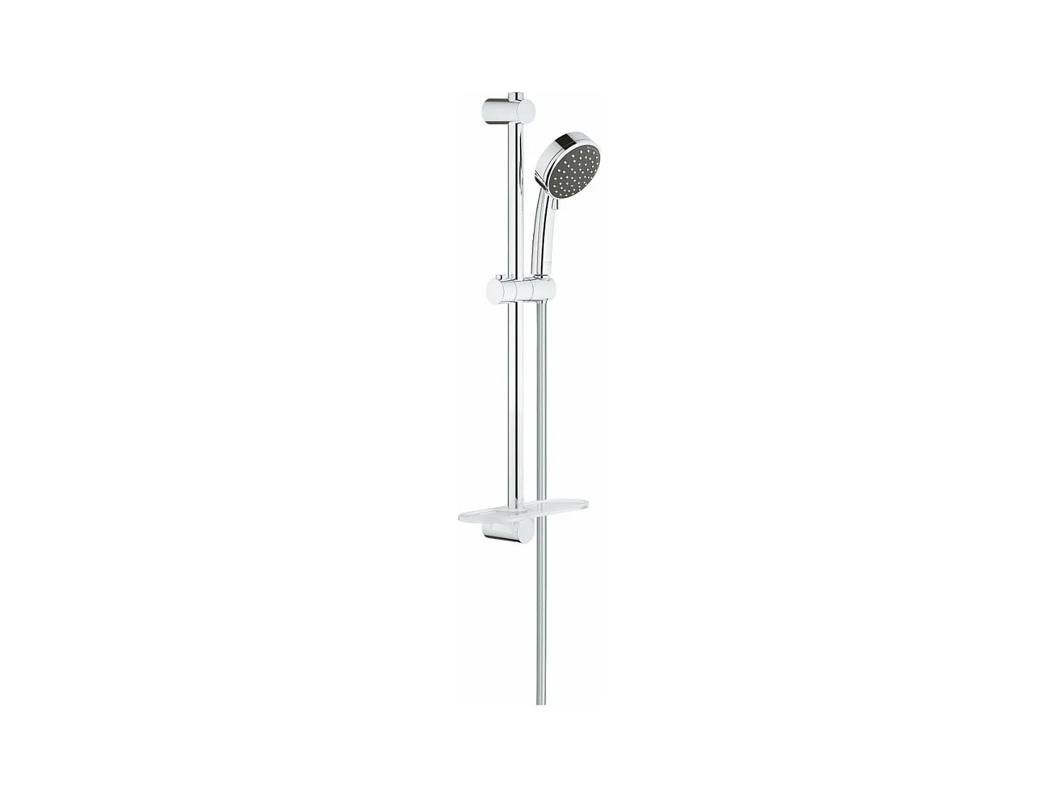 Pommeau de douche GROHE Quickfix Vitalio Comfort 100 2 jets avec flexible et barre