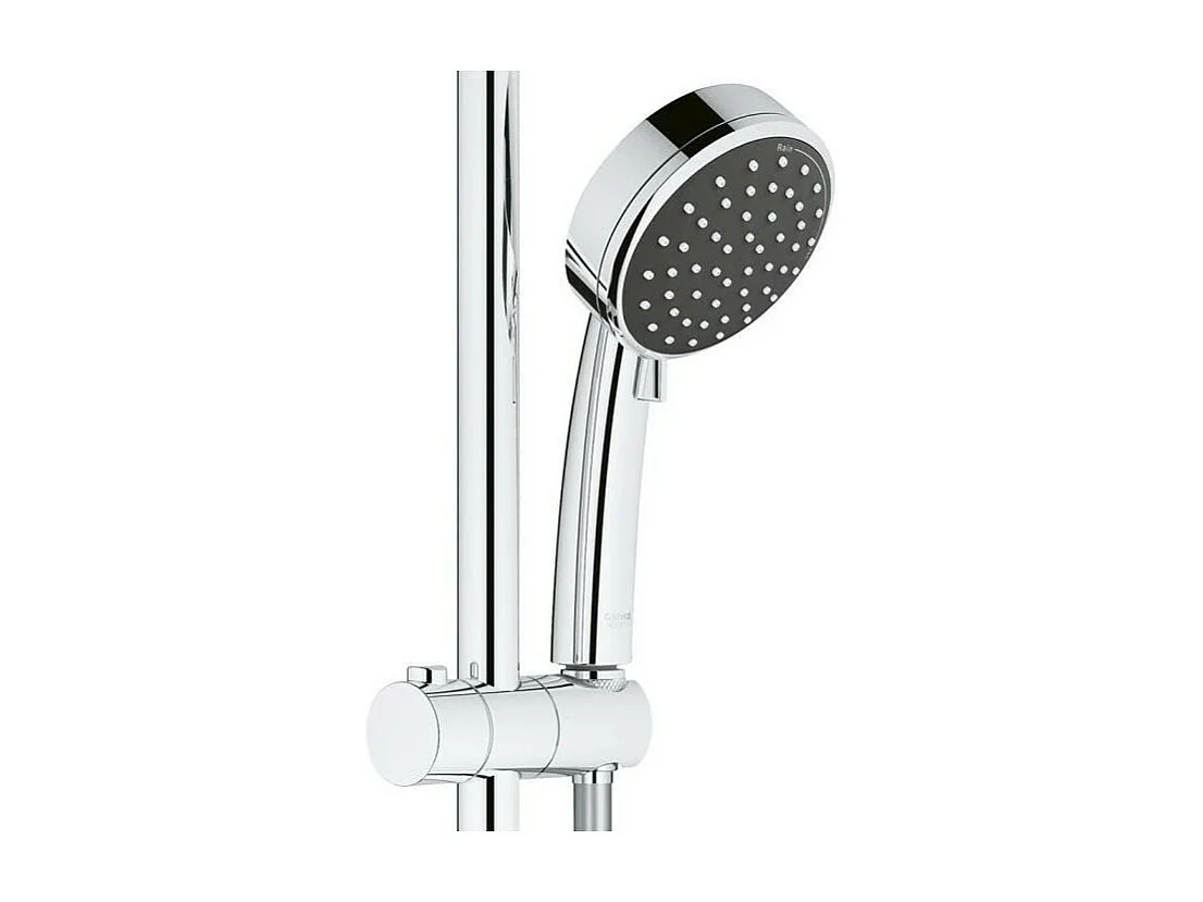 Pommeau de douche GROHE Quickfix Vitalio Comfort 100 2 jets avec flexible et barre