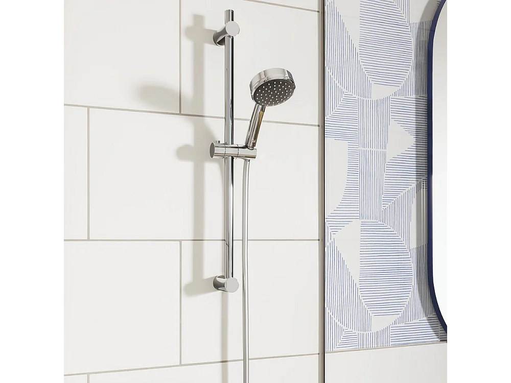 Ensemble de douche 2 jets - avec barre -