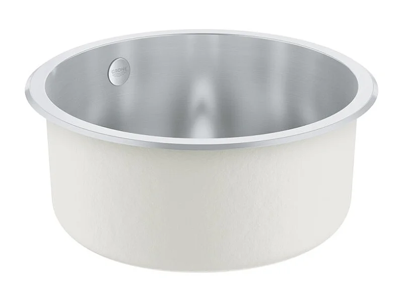 GROHE - Évier rond en acier inoxydable K200