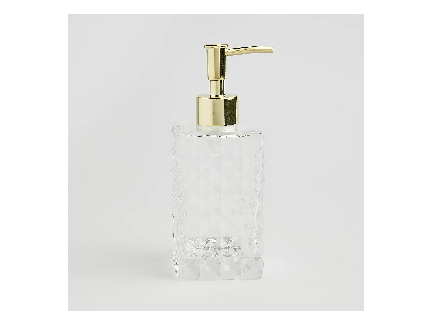 Badspender Sara Mittel Transparent 16.5 x 6.8 cm