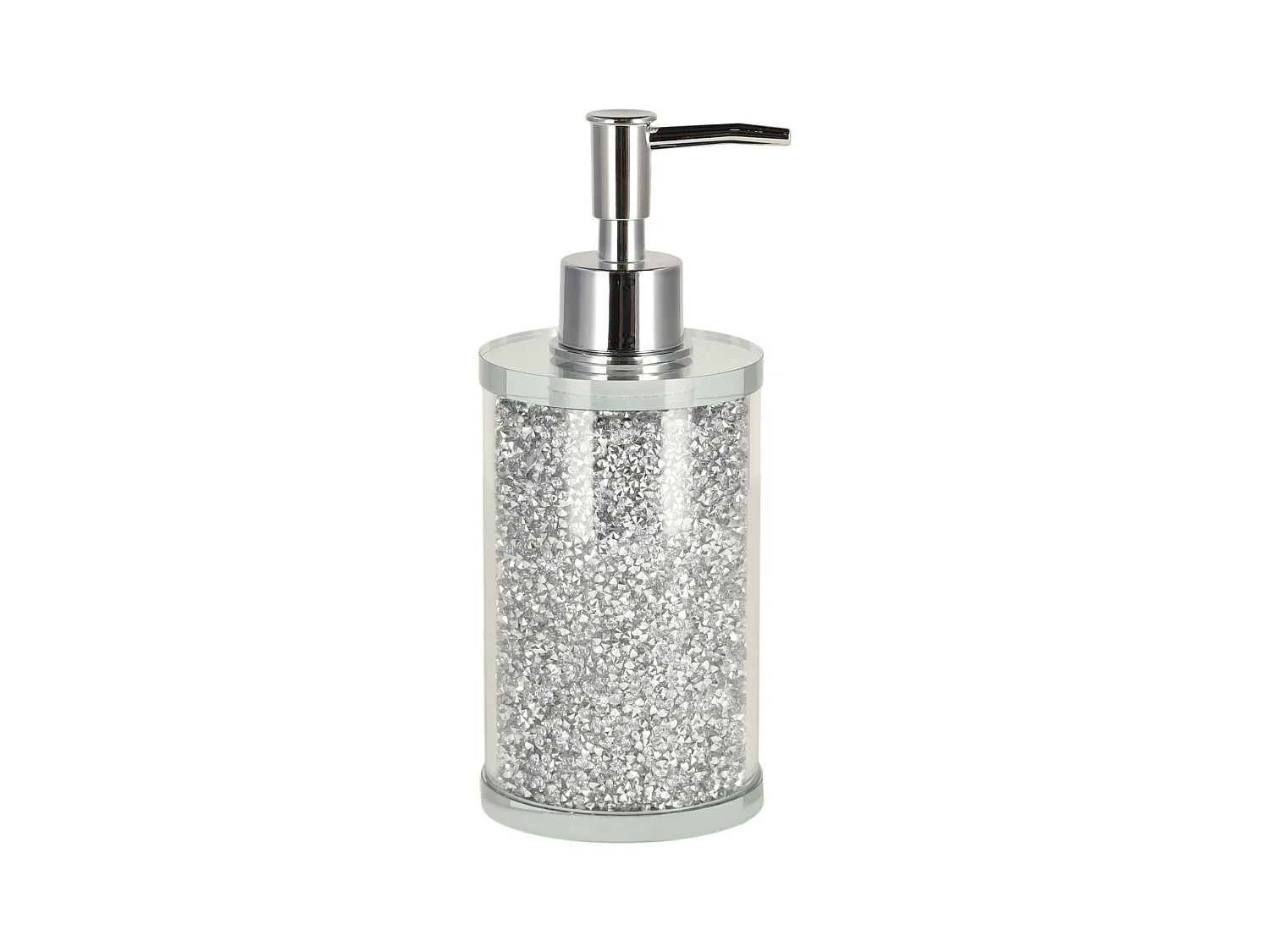 Distributeur De Salle De Bains Shinoso argent moyen 18.5 x 7.4