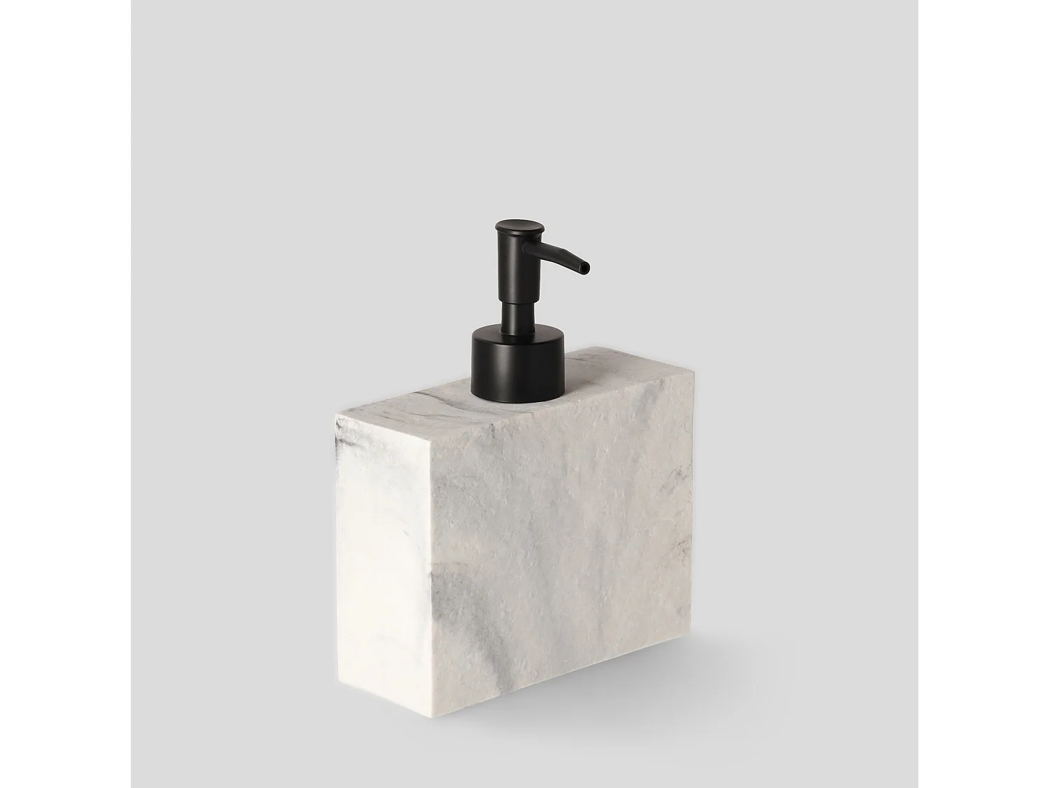 Badspender Piedra mittelweiß 15.5 x 5 x 13