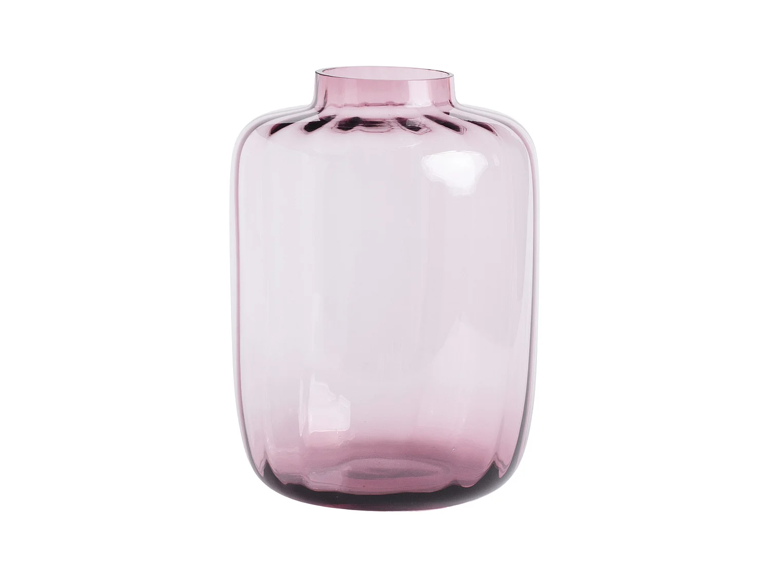 Vase Ingrid rose moyen 34.5 x 24
