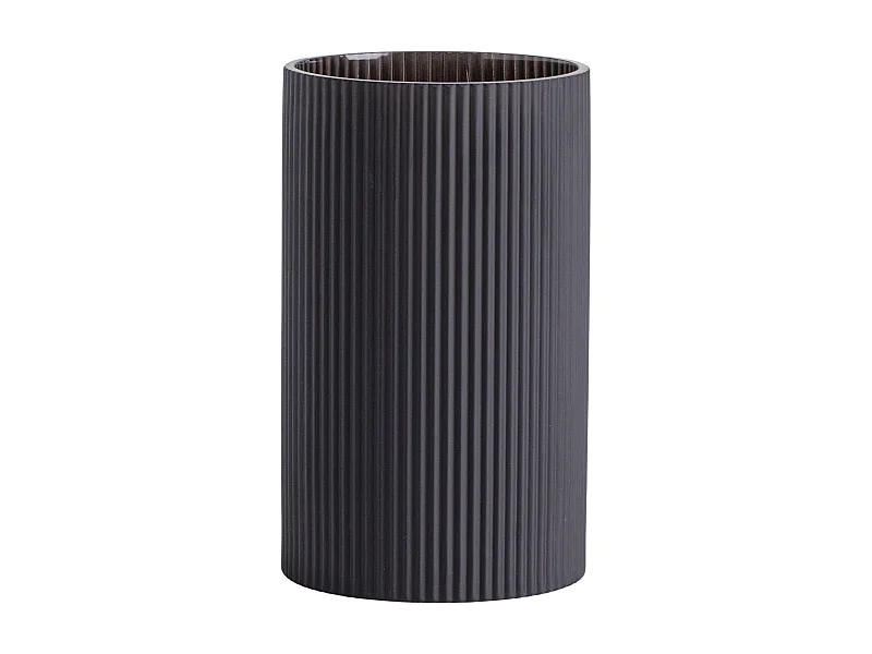 Vase Veer Mittelschwarz 25x14.5