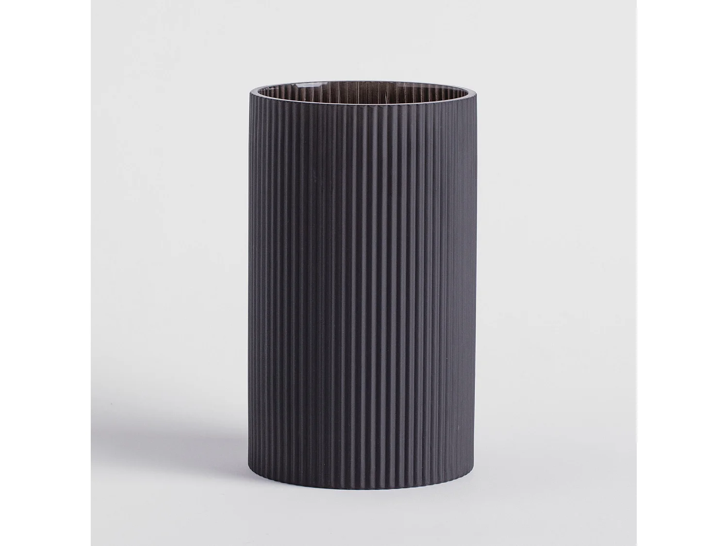 Vase Veer Mittelschwarz 25x14.5