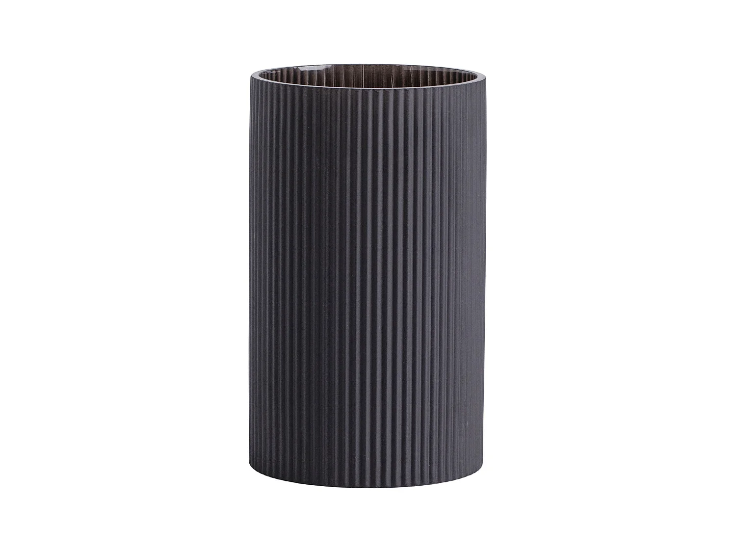 Vase Veer noir moyen 25 x 14.5